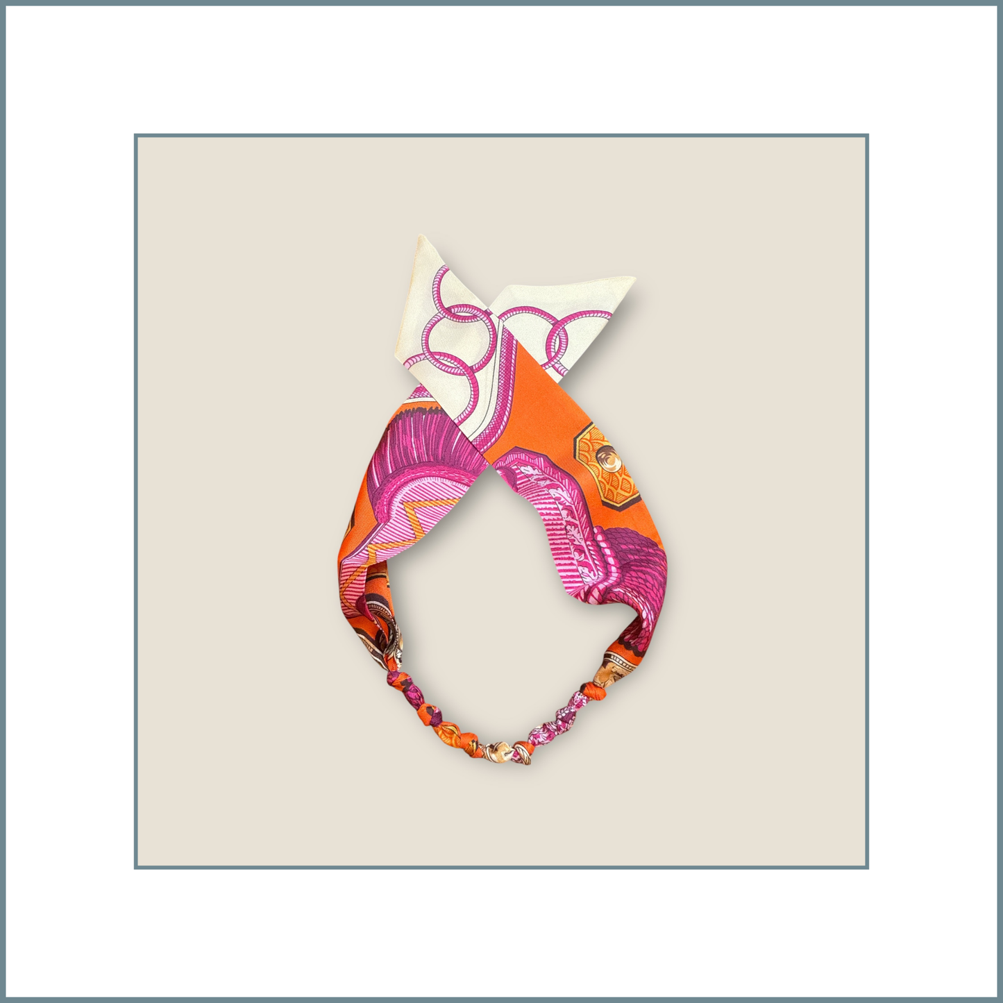 #6 Multicolor Mulberry Silk Scarf