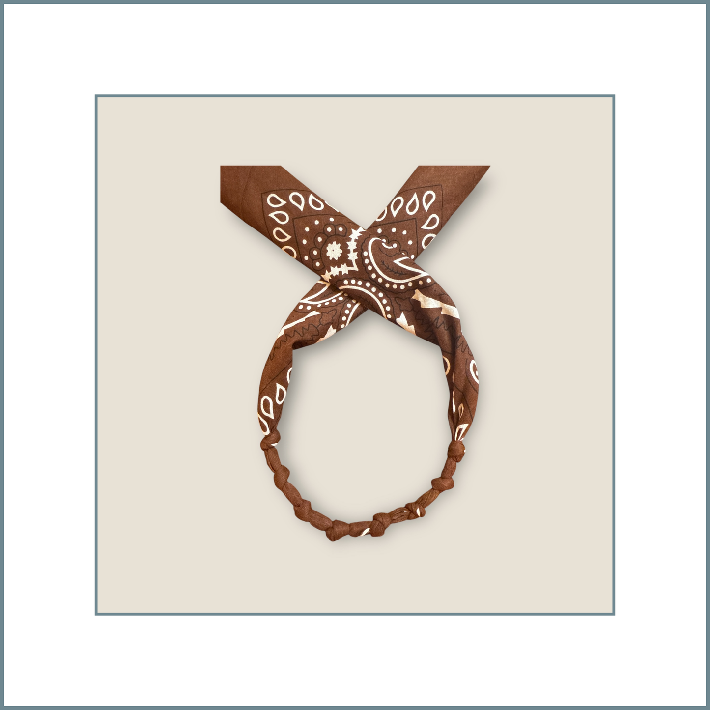 Brown Bandana