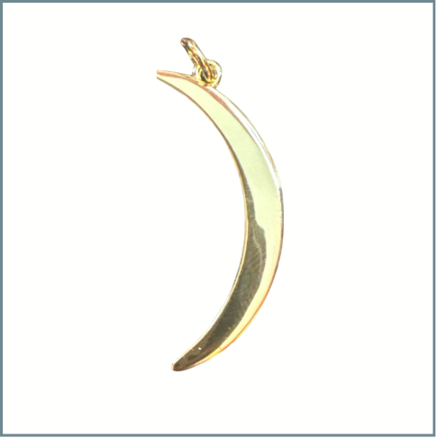 Crescent Moon Charm $20