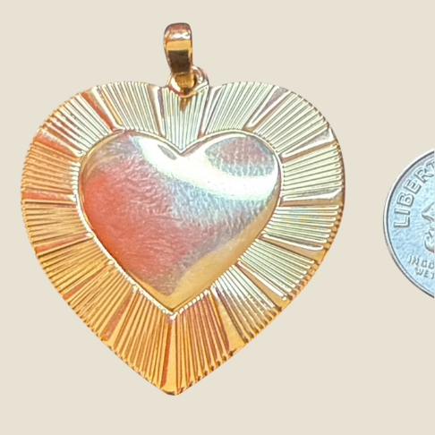 Large Heart Charm