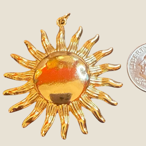 Large Sun Charm $35