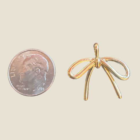 Simple Bow Charm
