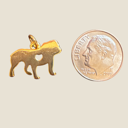 Small Bulldog Charm