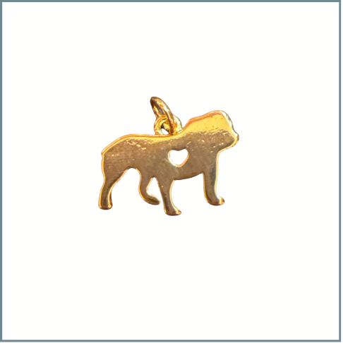 Small Bulldog Charm