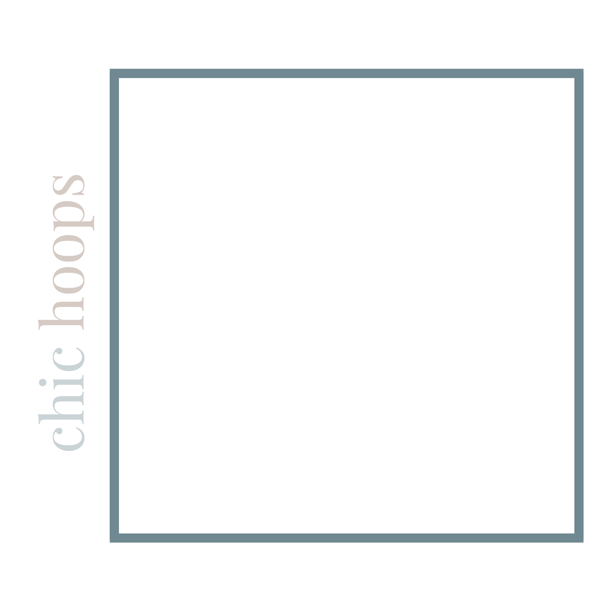chic hoops – Virginia Rice Jewelry Designs