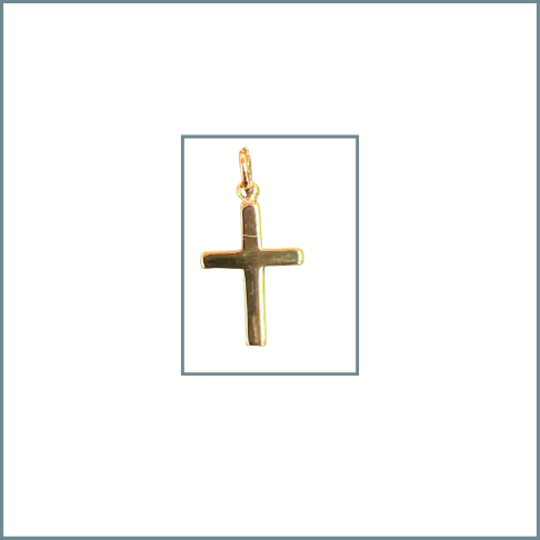 Flat Cross Charm