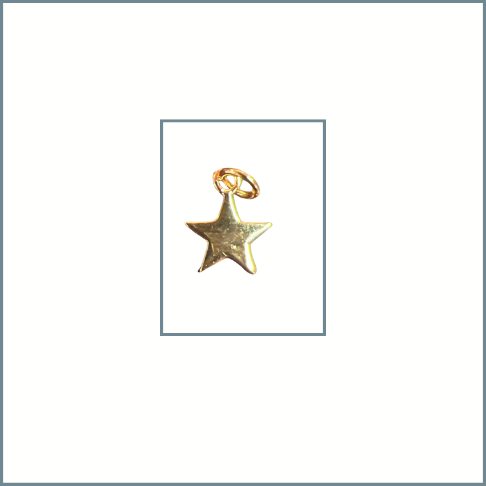 Flat Star Charm