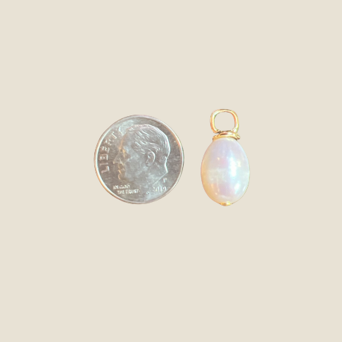 Baroque Freshwater Pearl Charm