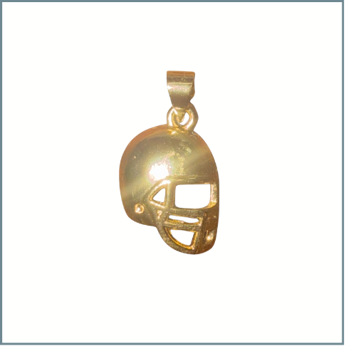 Football Helmet Charm