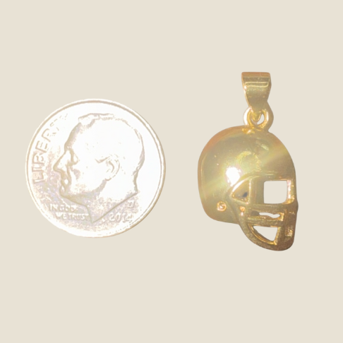 Football Helmet Charm