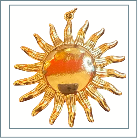Large Sun Charm $35