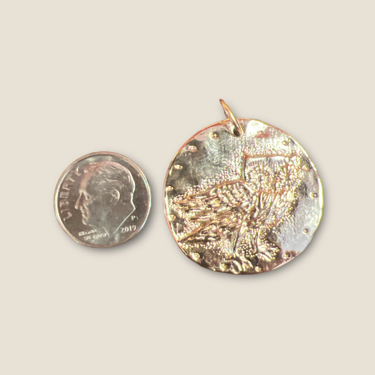 Owl Coin Charm