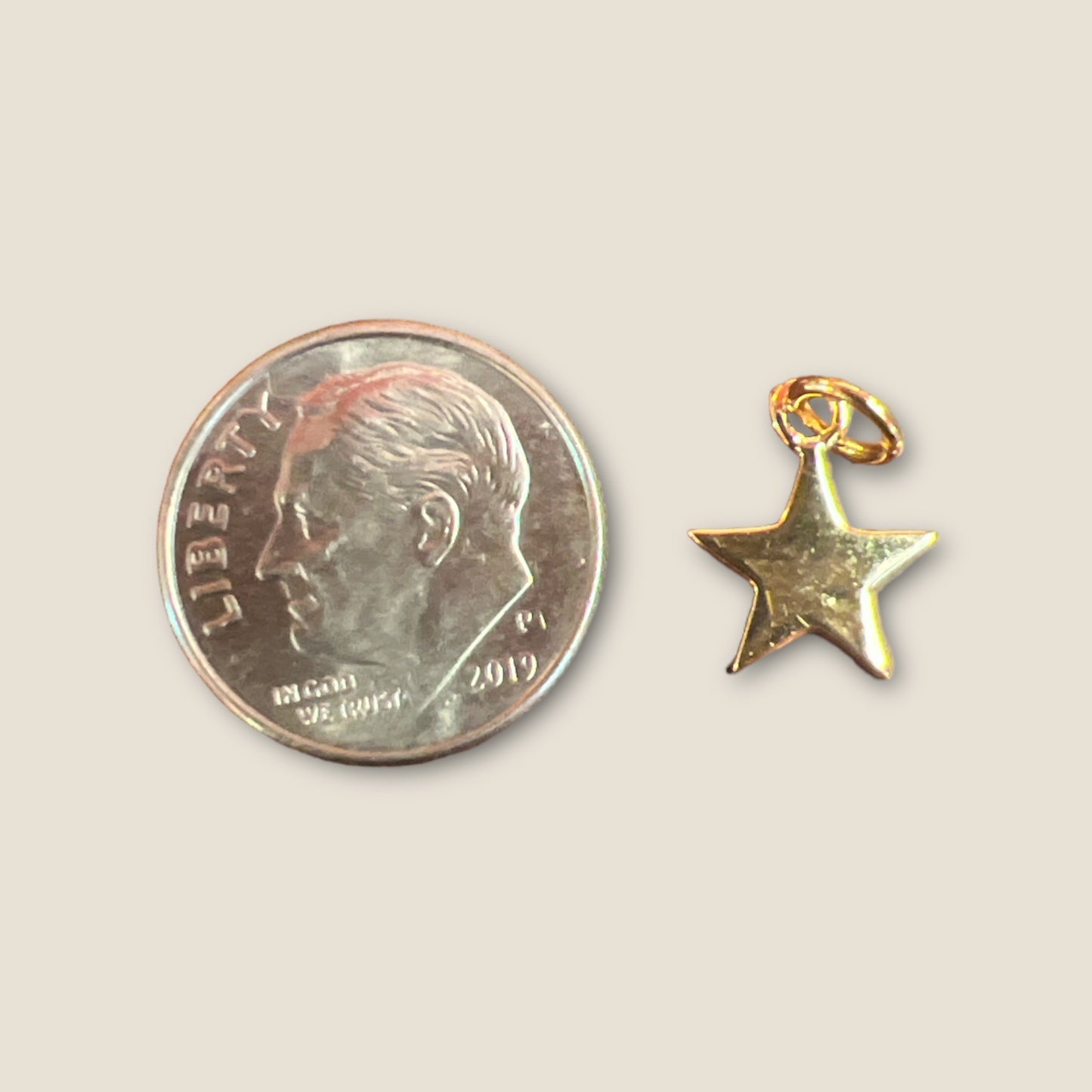 Flat Star Charm