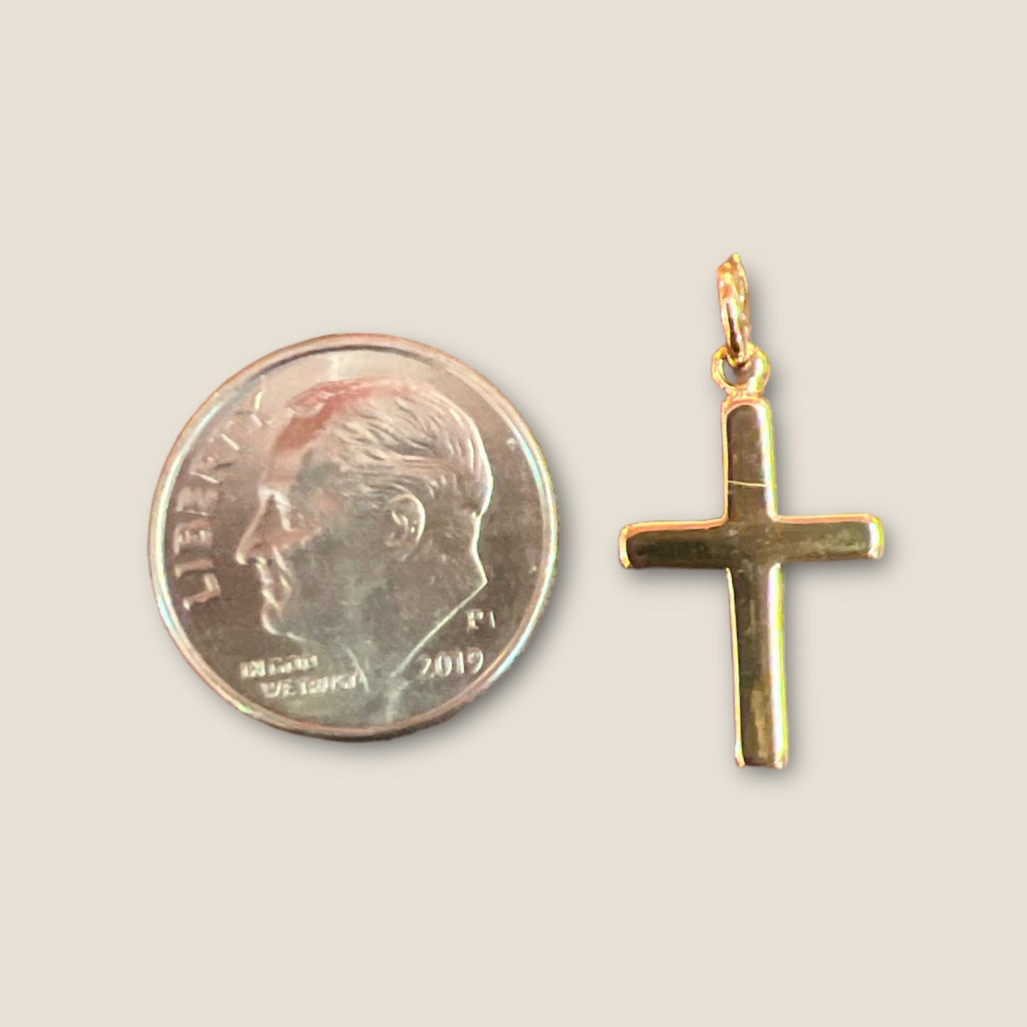 Flat Cross Charm