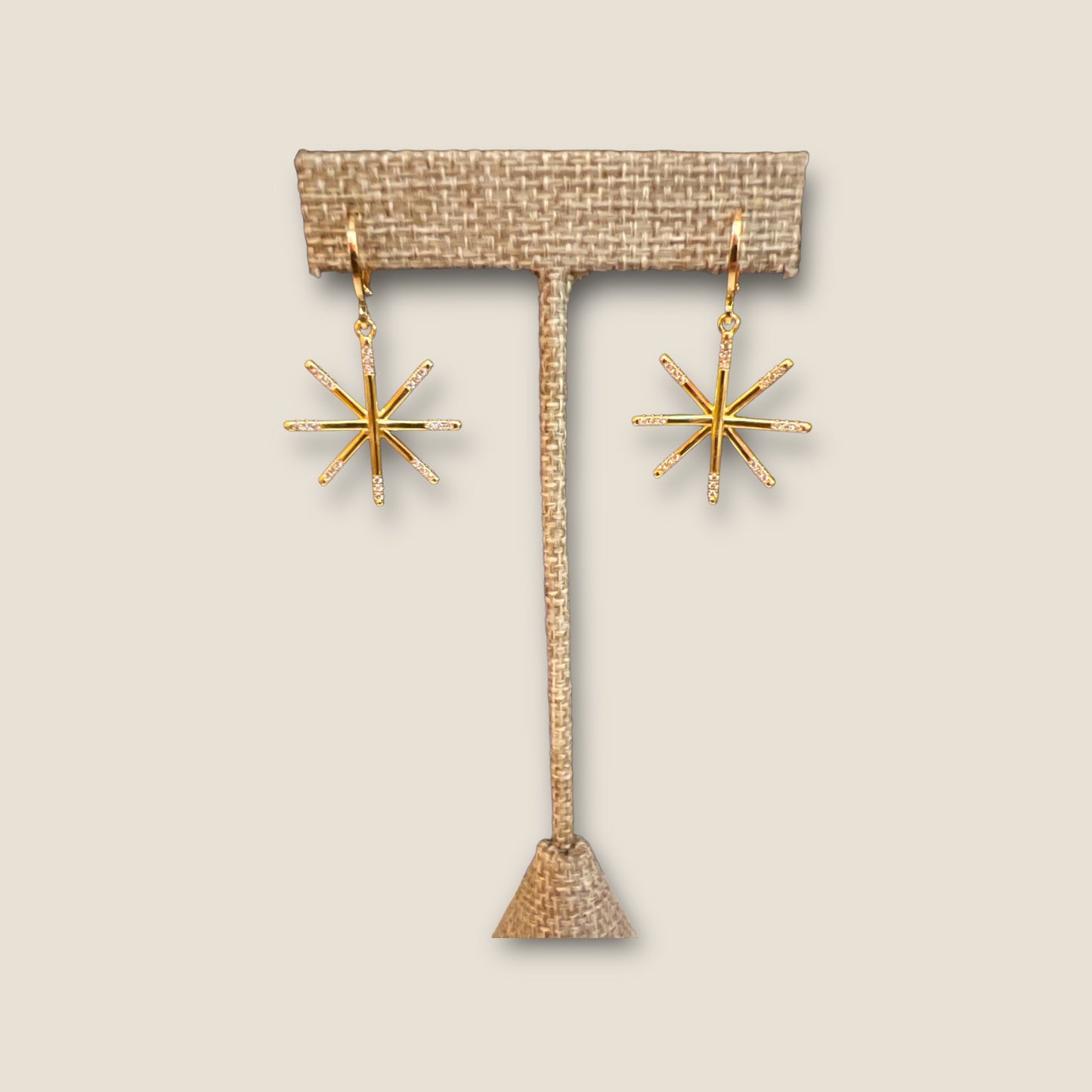 CZ Matchstick earrings