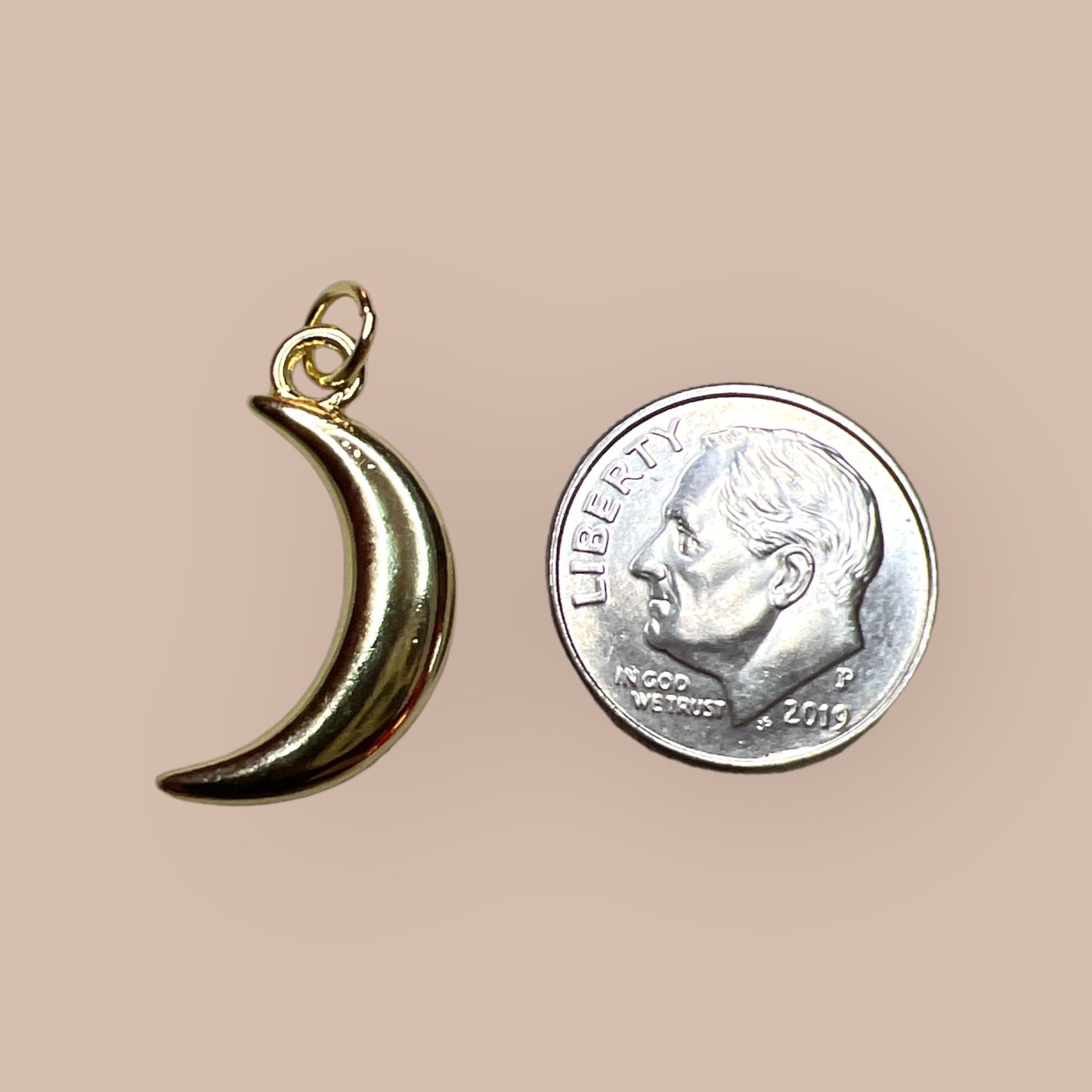 Crescent Moon Charm