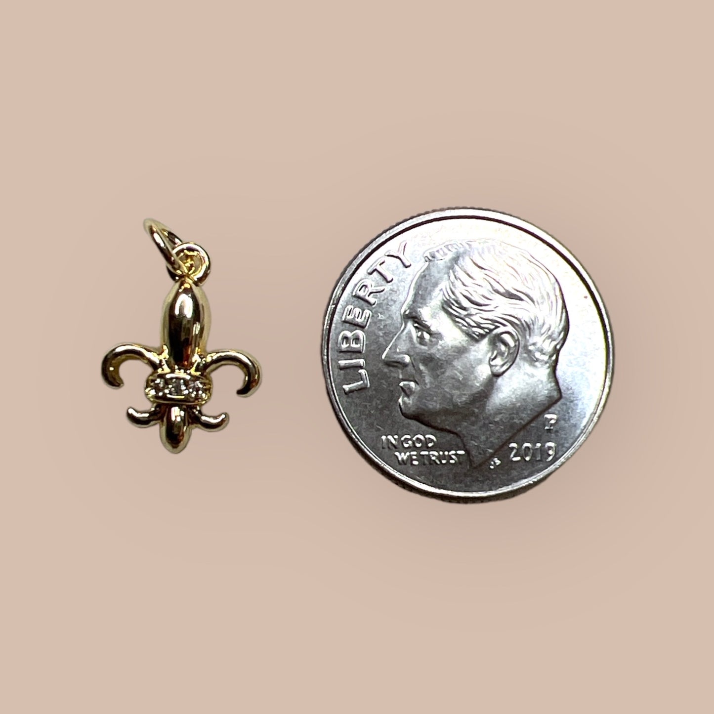 Fleur de Lis Charm