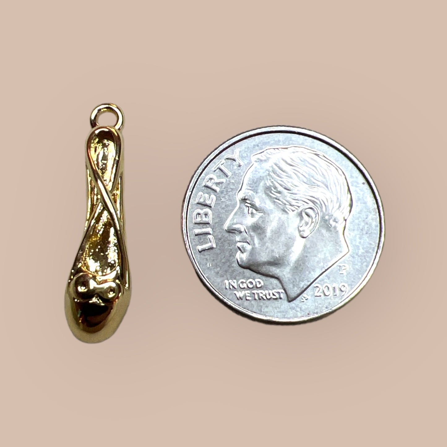 Ballet Slipper Charm