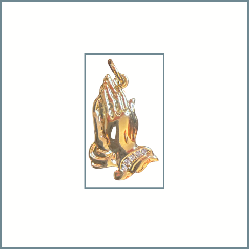 Prayer Hands Charm