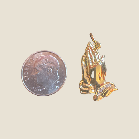 Prayer Hands Charm