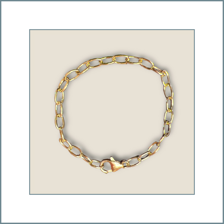Oval Paperclip Chain – Virginia Rice Jewelry Designs