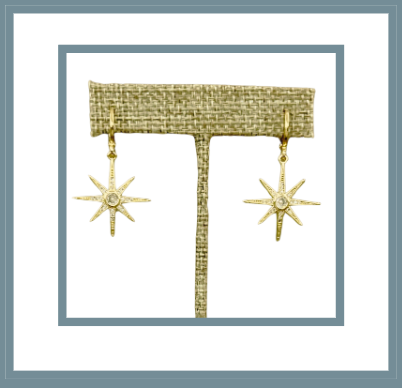 Star Burst Earrings