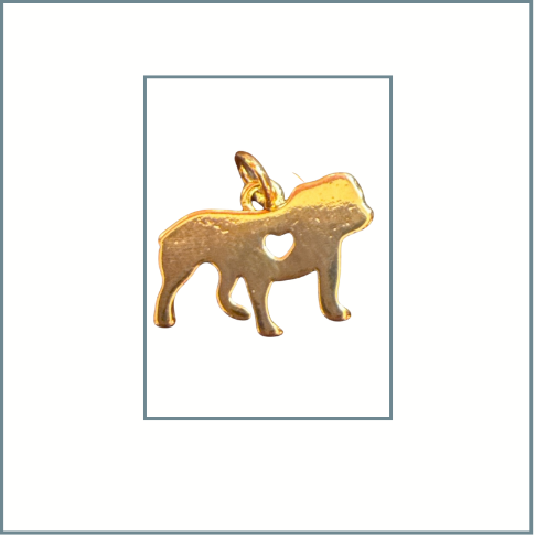 Small Bulldog Charm