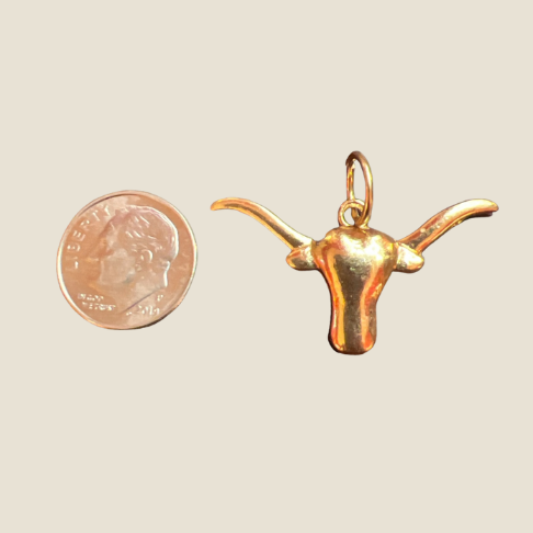 Texas Longhorn Charm